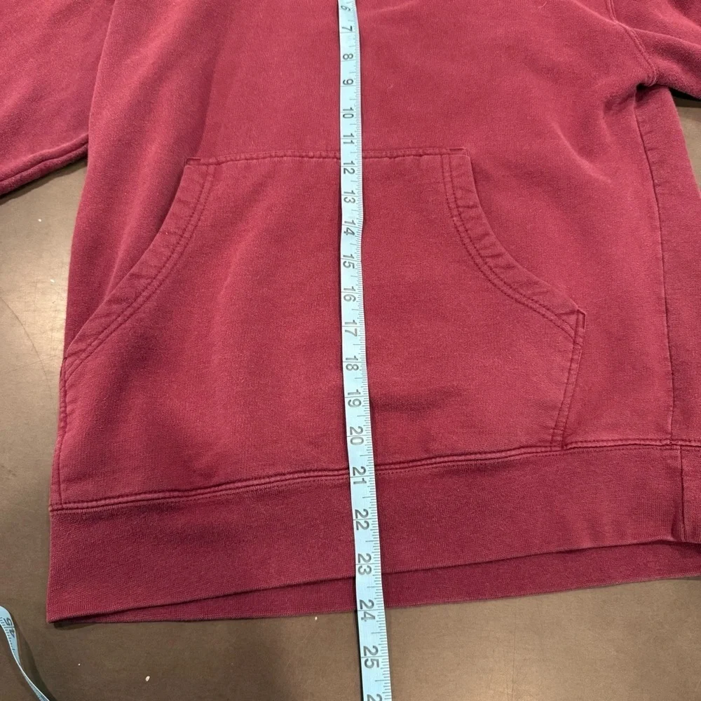 Men's Small Primitive X Naruto Shippuden Itachi Uchiha Burgundy Hoodie Anime